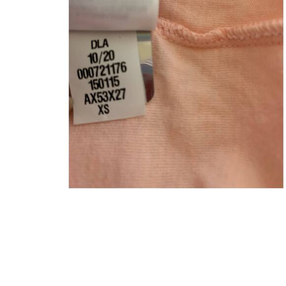 The North Face half dome t shirt peach and white size xs - Picture 8 of 8